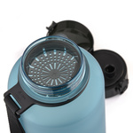 Sports water bottle Meteor 1500 ml grey-blue