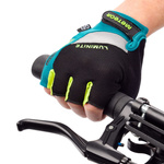 Bike gloves Meteor Gel GX39 XL dark green-green