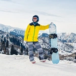 Ski helmet Meteor Avalo M 55-58 cm black