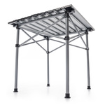 Meteor Bankada folding table silver