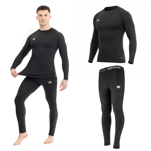 Men's thermal underwear set Meteor MT M black