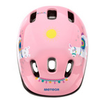 Kask rowerowy dla dzieci Meteor KS06 S 48-52 cm Lhama