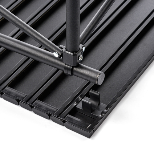 Meteor Bankada folding table black