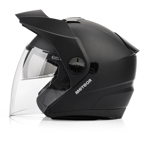 Kask motocyklowy Meteor Hekato M 57-58 cm czarny