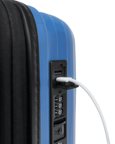 Swissbags Echo cabin case 55 cm ocean blue