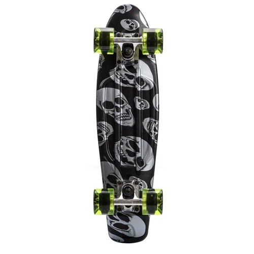 Plastic skateboard Meteor Multiboard Skulls