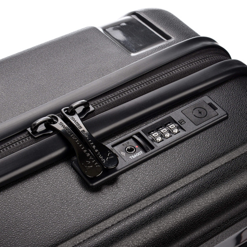 SwissBags Tourist Cabin Suitcase 55cm Black