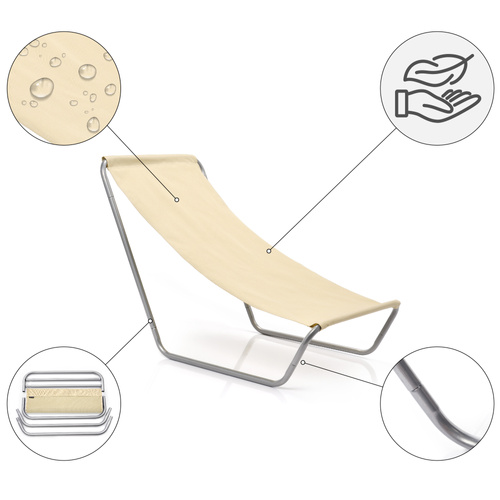 Meteor Slumber beach chair beige