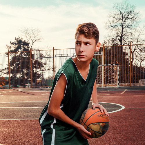 Piłka koszykowa Meteor Cover up 5