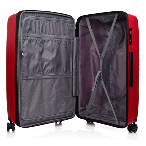 Duża walizka SwissBags Ibiza 74 cm czerwony