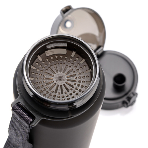 Sports water bottle Meteor 1000 ml black