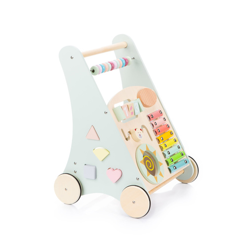Wooden Manipulative Walker green