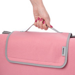 Picnic Blanket Meteor 2XL 200x200 cm pink