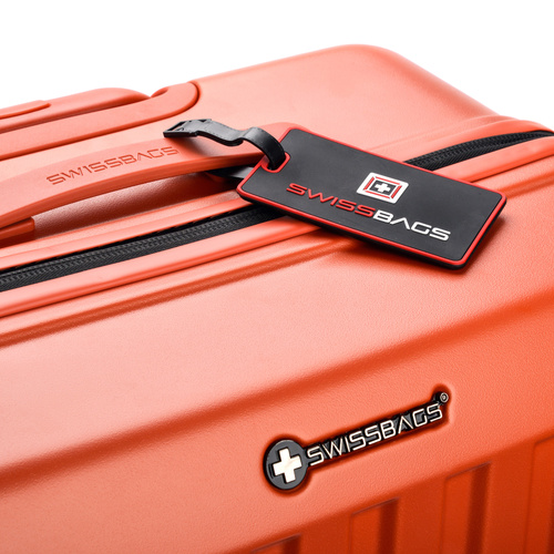 Large Suitcase SwissBags Cosmos 75cm Dark orange