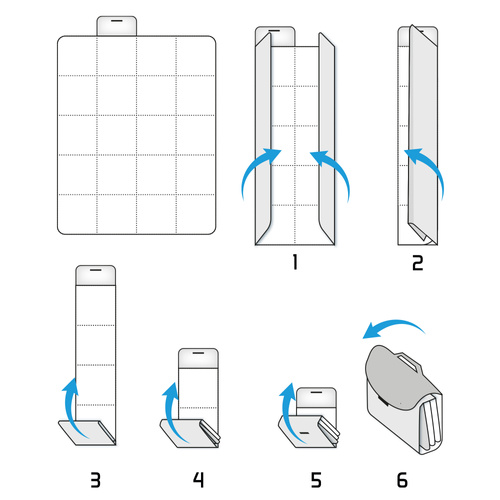 Picnic Blanket Meteor 150x190 cm blue