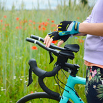 Rękawiczki rowerowe Meteor Gel GX39 S ciemny zielony-zielony