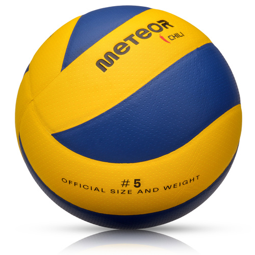 Volleyball Meteor Chili PU 5 yellow/blue