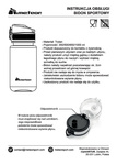 Sports water bottle Meteor 670 ml black