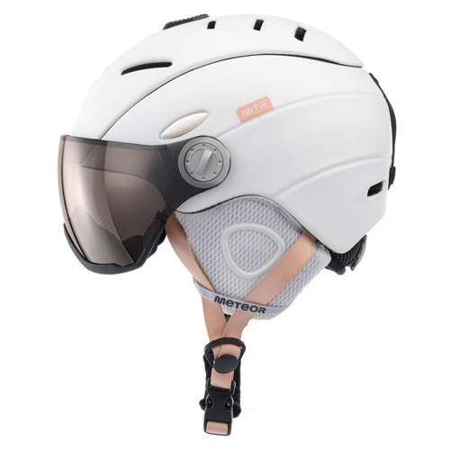 Ski helmet Meteor Holo XL 61-63 cm white