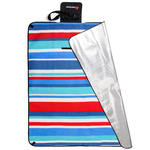 Picnic Blanket Meteor L 120x135 cm navy/red/white