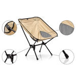 Meteor Schelp folding chair beige