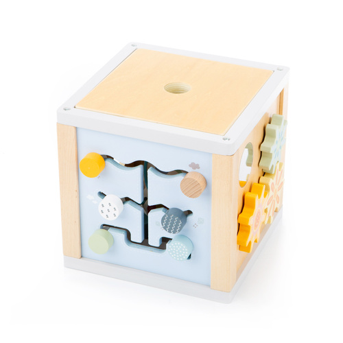 Drewniana kostka manipulacyjna