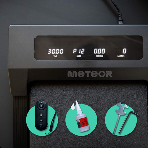 Bieżnia elektryczna z uchwytem Meteor