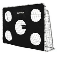 Meteor Football Goal with Target Mat Meteor 240x170x80 cm