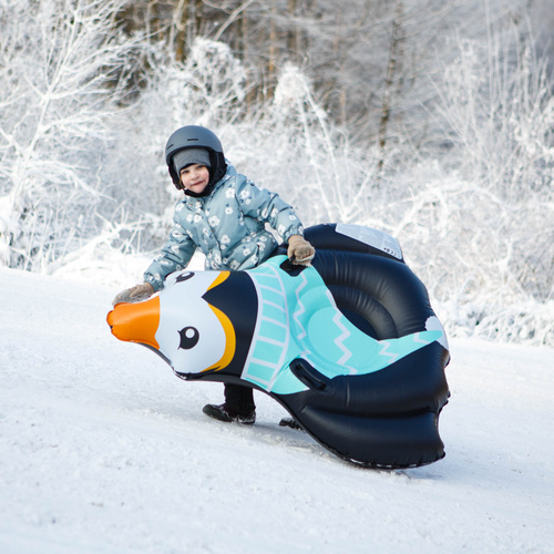 Ślizg śnieżny Penguin czarny/miętowy