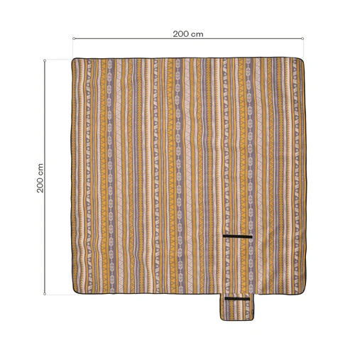 Picnic Blanket Meteor 2XL 200x200 cm maya