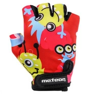 Meteor Kids XS Monsters cycling gloves