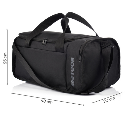 Fitness bag Meteor Nanuq 20 l black