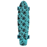 Plastic skateboard Meteor Multiboard blue/black