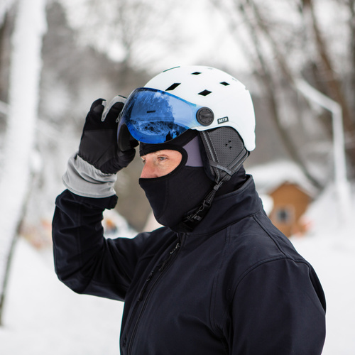Kask narciarski Meteor Glide L 58-61 cm biały