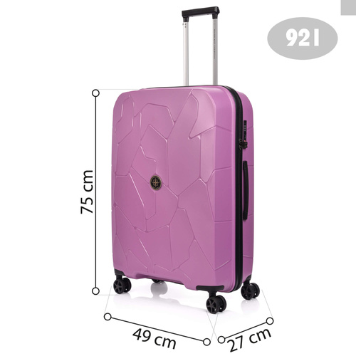 Large case SwissBags Lava 75 cm crocus