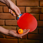 Zestaw do tenisa stołowego Meteor 2 rakietki Zephyr 1*, 3 piłeczki