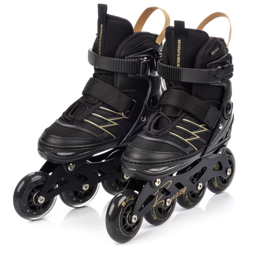 Inline skates Meteor Buzzy M 34-38 black/gold