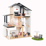 Wooden dollhouse 