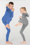 Children's thermal underwear Meteor 128-134 cm gray
