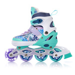 Inline skates Meteor 4in1 Blueberry M 34-37