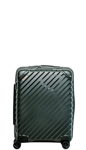 Swissbags Diamond cut cabin case 55 cm metallic black