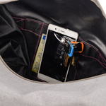 Torba fitness Meteor Siggy 25 l purpurowy/szary