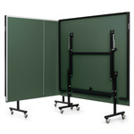 Zestaw stół do tenisa stołowego Meteor zielony plus siatka rollnet, 2 rakietki, 3 piłeczki