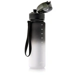 Meteor sports water bottle 500 ml black/white