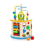 Wooden educational cube