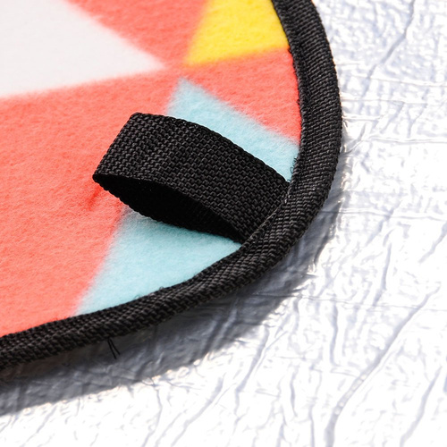 Picnic Blanket Meteor 2XL 200x200 cm Triangles