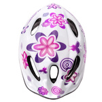 METEOR KIDS BIKE HELMET MV5-2 M 52-56 cm white