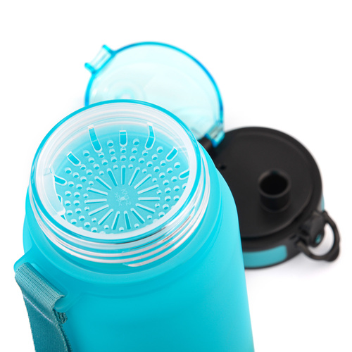Sports water bottle Meteor 800 ml green/blue