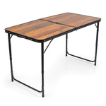 Meteor Pesta wood folding table with chairs