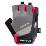 Bike gloves Meteor Gel GX34 XL grey-pink